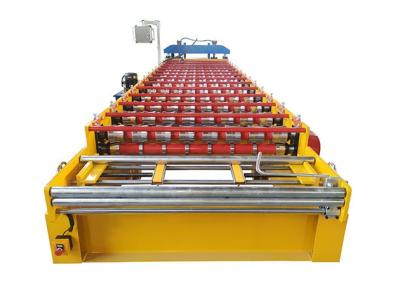 China Precision 0.6mm Sheet Metal Roll Forming Machines Hydraulic Cutting zu verkaufen