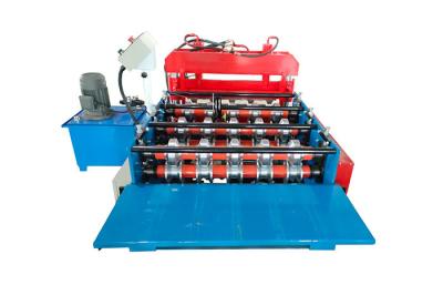 中国 3 Stations Roof Curving Machine Sheet Metal Steel Bending 3 Phase 販売のため