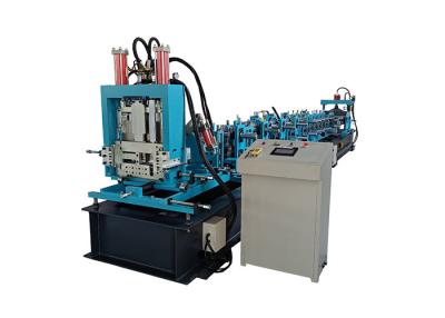 China Quick Change Plc Control Purlin Roll Forming Machine For Constructions for sale