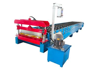 中国 High Efficiency 7.5-11kw Sheet Metal Roll Forming Machines 0.3-0.6mm Thickness 販売のため