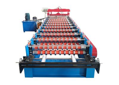 China 300H Steel Frame 5.5KW Motor Corrugated Sheet Roll Forming Machine with PLC Control System for sale