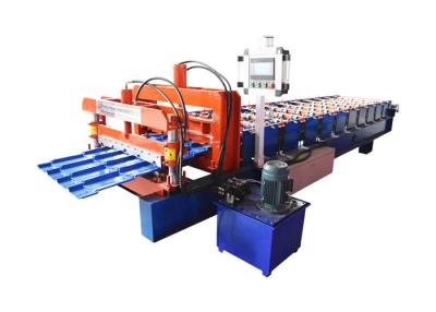 中国 1000mm Coil  Glazed Tile Forming Machine 4kw Roof Sheet Making Machine 販売のため