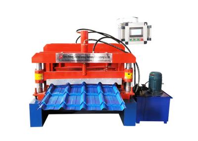 中国 Metal Roof Sheet Glazed Tile Roll Forming Machine 0-3m/Minute High Productivity 販売のため