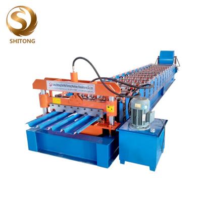 中国 Galvanized Coil IBR Metal Roofing Sheet Roll Forming Machine  18stations 販売のため