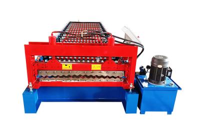 China High Capacity Corrugated Iron Sheet Roll Forming Machine 6 Meter zu verkaufen