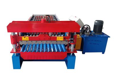 China 5-8T Smart Control Color Coated Steel Roll Forming Machine para la fabricación de paredes del techo en venta