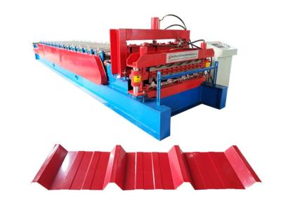 Cina 70mm Aft Dia Roof Double Deck Roll Forming Machine per il rivestimento del tetto metallo in vendita