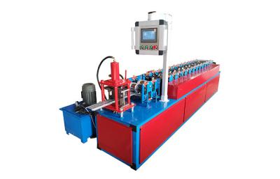 Cina 75mm / 85mm Aft Roller Shutter Door Roll Forming Machine per il processo di produzione del telaio delle porte in vendita