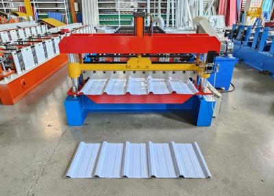 China Sheet Metal Roll Forming Machines for Precise 1050-1200 Aluminum Blue Steel Plate for sale