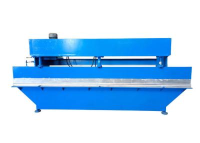 China Blue Color Hydraulic Sheet Bending Machine Plane Width ≤4m Raw Material GI / PPGI / PPGL for sale