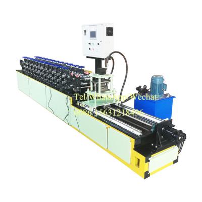 China Metal Roof Panel Light Steel Keel Roll Forming Machine For Cd Ud Stud Track Profile for sale