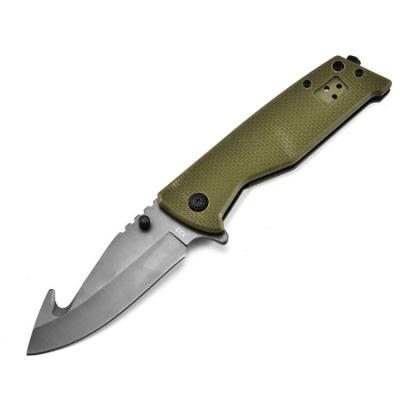 China Camping Knife Standard Raw Steel Color Hunting Knife Custom Folded Outdoor Knife Folding Knife Steel Pocket for sale