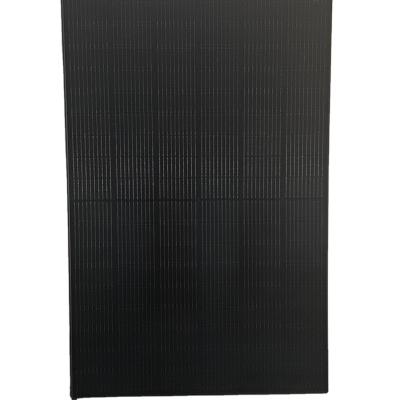 China Factory Direct Full PERC Panels 400w Photovoltaic Black Mono Crystalline Solar Panel 400w 182mmx182mm for sale