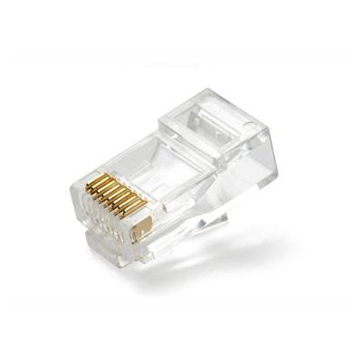 China PC best price 8P8C 8P6C 8P4C 6P6C 6P4C 6P2C 4P4C 4P2C gold plated cat5 cat6 RJ11 RJ12 RJ45 teleflex connector for sale