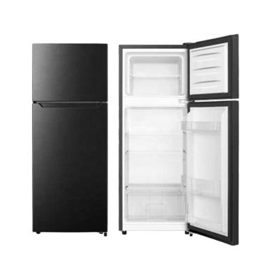 China COMPRESSOR Cheap Price 4.3Cuft Top Freezer Mounted Double Door Refrigerator for sale