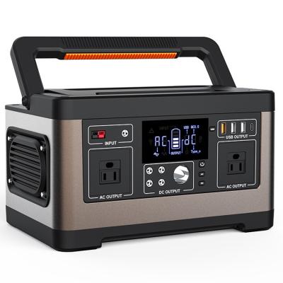 China 2021 High Capacity Support Charging Portable Generator Set Outdoor Household Power Station for sale