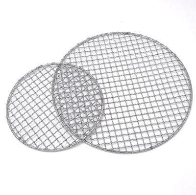 China Bushcraft Easily Cleaned Outdoor Hiker's Camping Grill Grate BBQ Welded Stainless Steel Mesh for sale