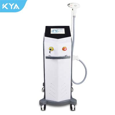 China Anti-puffiness 808nm diode laser hair removal device bar Germany stack hair removal and photon skin rejuvenation 2 in 1 beauty instrument for sale