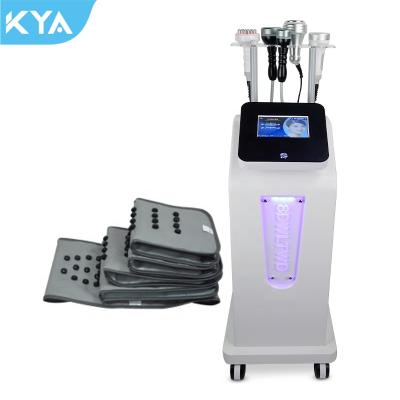 China Wrinkle Remover 5D 8D Carving Instrument 6 in 1 80k RF Ultrasonic Slimming Machine WLL 15 Vacuum Cavitation System Body Weight Loss Beauty Device for sale