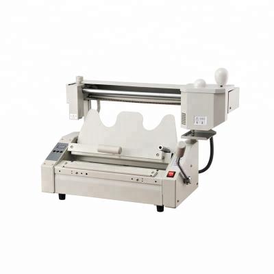 China Hot Melt Glue TB02 Desktop Manual Glue Binding Machine A4 Size for sale