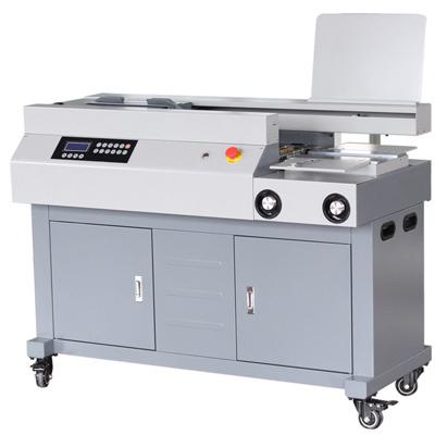 China Building Material Stores SG-T60 A3 No MOQ Automatic Perfect Binding Machine EVA Hot Melt Glue Binding Machine for sale