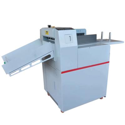 China Hotels Fast Speed ​​Air Suction Creasing Machine Automatic Paper Feeding And Perforating Maker for sale