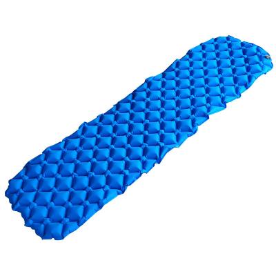 China Ultralight Foldable TPU Compact Backpacking Inflatable Camping Insulated Sleep Mat Air Mattress Sleep Pad for sale