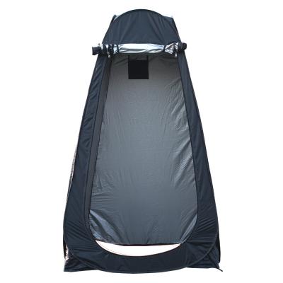 China Diagonal Tie Type Bathroom Toilet Tent Pop Pod Changing Room Privacy Camping Shower Tent for sale