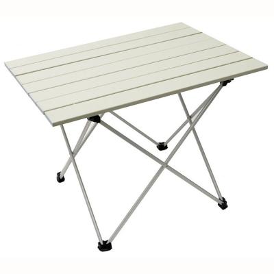 China Garden Portable Aluminum Table Patio PANEL Foldable Metal Camping Table BBQ Picnic Outdoor Folding Table and Chairs Set - Bu for sale