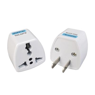 China 2pin Plug Adapter Power Adapter Conversion Socket Travel Adapter Converter Universal Industrial USA Plug for sale