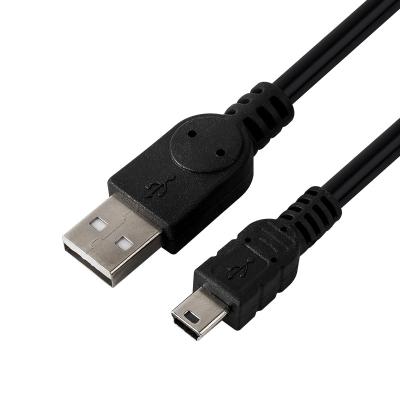 China MP3/MP4 Player USB 2.0 Type A Male To Mini USB 5P Data Charger Cable For Mp3 Mp4 Camera GPS 5pin T-port V3 Mini Mirco Charge Cord Cable for sale