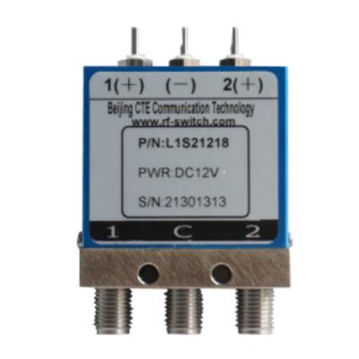 China DC-AC Rectifier L1S2 Series DC-18GHZ RF Mechanical Coaxial Switch SMA Replace Dowkey, Radiall, IEC RF Switch SPDT for sale