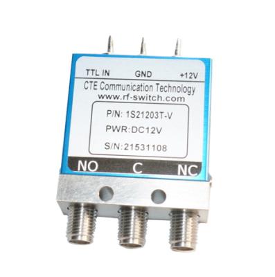 China DC-18GHZ/26.5G Series DC-18GHZ/26.5G RF Mechanical Coaxial Switch SMA DC Rectifier SMA Replace Dowkey, Radiall, IEC RF Switch SPDT for sale