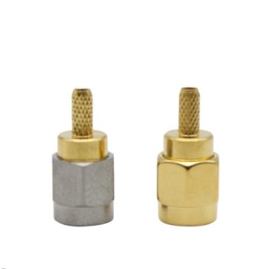 China 50Î © Male RG316 Pin RG316 Screw SMA-J-1.5 Stainless Steel RP-SMA Male Inner Reverse Screw Inner Hole 6GHZ RF Connector for sale