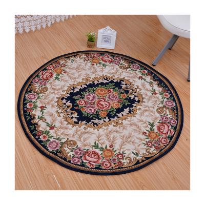 China Wholesale high quality non-slip high-grade non-slip living room floor carpet rural flowers door mat for sale