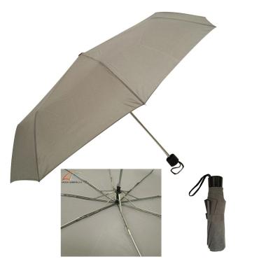 China Folding Xiamen Hoda umbrella cheap manual open 3 folding umbrella Chinese unilever umbrella for promotion for sale