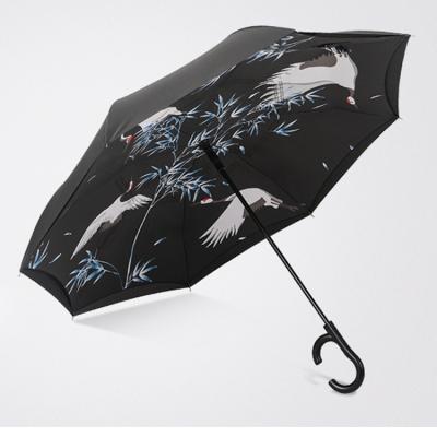 China All In 1 Luxury Automatic Open Folding Inverted Umbrella Rain Umbrella With Hot Sale for sale