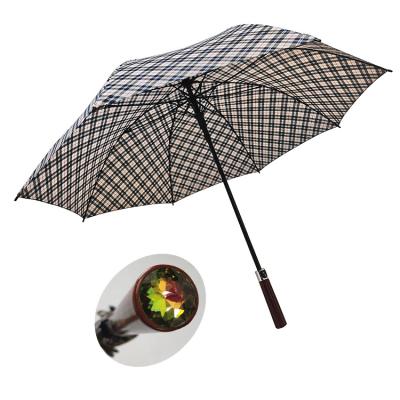 China All In 1 Special Logo Carbon Fiber Golf Umbrella Funny Handle Windproof Umbrella With OEM Business for sale