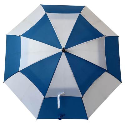 China Hang All Fiberglass Golf Frame Double Layer Golf Umbrella For Businessman for sale