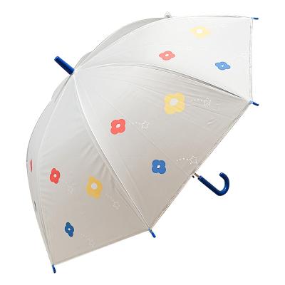 China Farm Kids Pvc Umbrella 8k Upright Clear Transparent Umbrellas For Kids for sale