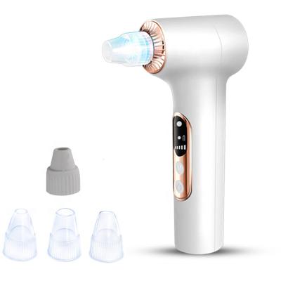 China Hot Selling Black Head Removal Skin Care Pore Vacuum Remover Kit With Compress Blackhead Suction Vacuum Blackhead Remover Hot Tool for sale