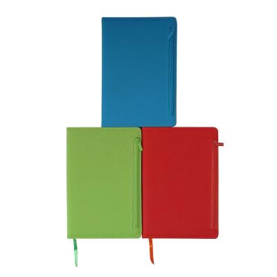 China Recyclable Multifunctional Custom A5 Hardcover Eco Friendly Notepad Recycled Zipper Bag Cloth Notebook for sale