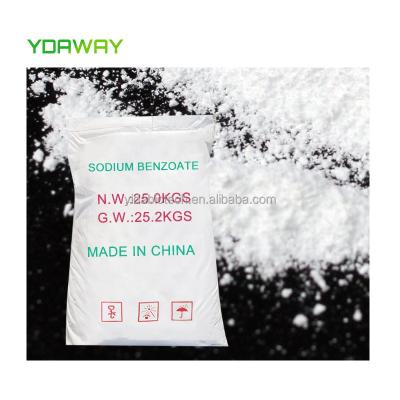 China YDAWAY Supply Wholesale Preservatives Natural Organic Sodium Benzoate Food Grade Price CAS: 532-32-1 C7H5NaO2 Edible Grade for sale