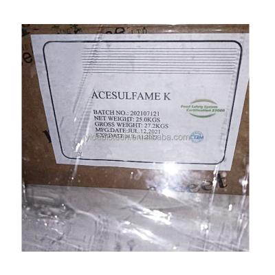 China Bulk Additive Acesulfame K Powder Food Grade Sweetener CAS 33665-90-6 C4H5NO4S Food Grade for sale