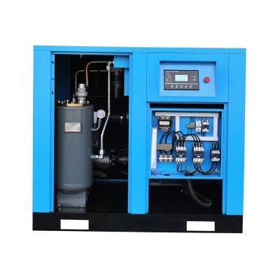 China 22kw 30hp Double-stage Lubricated Baosi Airend Energy Saving Screw Air Compressor for sale