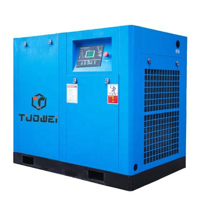 China Lubricated Air Cooled 2 Stage High Pressure Screw Air Compressor For Ship Industry for sale