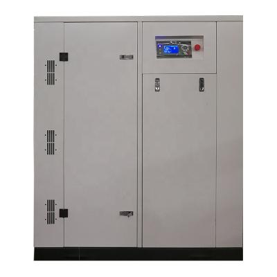 China 16.5kw 22hp Food Grade 100% Oil Free Scroll Oil Free Air Compressor With Three Air End for sale