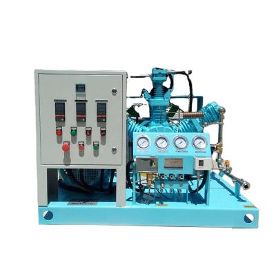 China Oil Free Propeller 15nm3/H 15MPa High Pressure Oil Free Oxygen Gas Compressor for sale