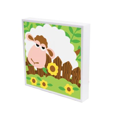 China Cartoon 2022 Mini Spring Frame Children's Mosaic Diamond Painting Kit for sale