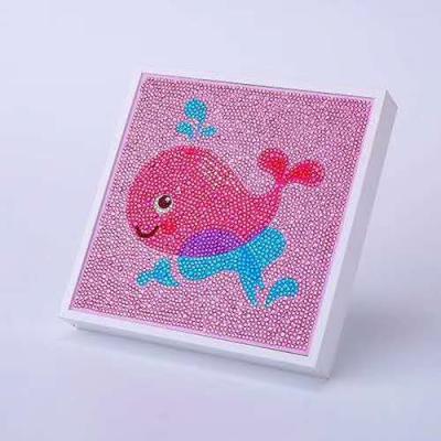 China Kids Toys 20x20cm Cute Fish Toy Painting DIY Kit DS24 for sale